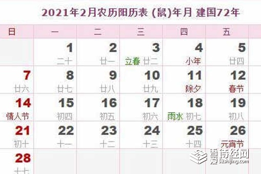 2月为什么只有28天或29天 2月为什么没有30号